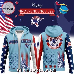 Fayetteville Woodpeckers Independence Day 2025 Hoodie