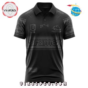Limited Edition Cronulla Sharks Back In Black Polo