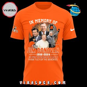 In Memory Of Jim Donovan 1956 – 2024 Orange Hoodie, Long Pants