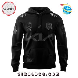 Brisbane Broncos Old Logo 2025 Black Hoodie And Pants