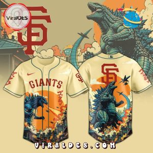 San Francisco Giants 2025 Godzilla Limited Edition Jersey San Francisco Giants 2025 Godzilla Limited Edition Jersey