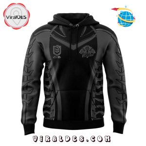 Wests Tigers Back In Black Old Logo Hoodie And Pants