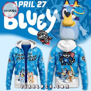 Trash Pandas x Bluey Night Zip Hoodie, Long Pants Trash Pandas x Bluey Night Zip Hoodie, Long Pants