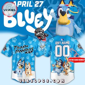 Limited editions Trash Pandas x Bluey Night Jersey Limited editions Trash Pandas x Bluey Night Jersey