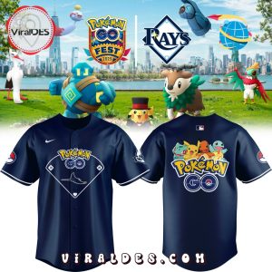 Tampa Bay Rays x Pokémon GO Jersey 2025