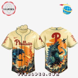 Philadelphia Phillies 2025 Godzilla Limited Edition Jersey