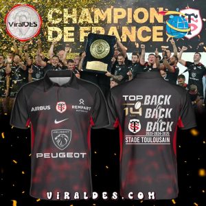 Stade Toulousain 2025 Back To Back Polo Shirt