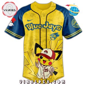 Toronto Blue Jays x Pokémon GO Night Limited Edition Jersey