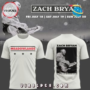 2025 Zach Bryan Meadowlands Cream Hoodie