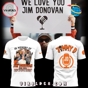 In Memory Of Jim Donovan 1956 – 2024 White Hoodie, Long Pants In Memory Of Jim Donovan 1956 – 2024 White Hoodie, Long Pants