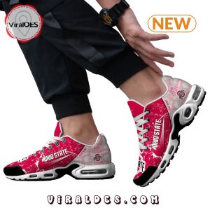 Ohio State Custom Name Air Max Plus Shoes