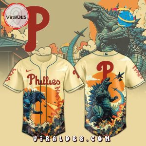 Philadelphia Phillies 2025 Godzilla Limited Edition Jersey