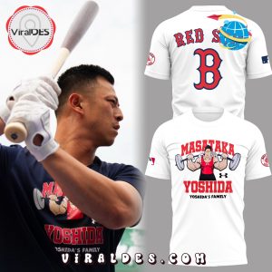 Red Sox x Masataka Yoshida’s Family White Hoodie 2025