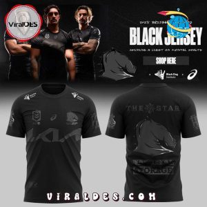 Brisbane Broncos Our Black Uniform Hoodie 2025