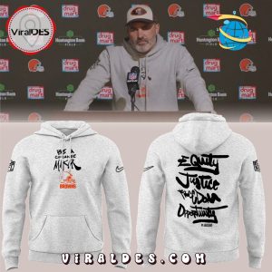 Cleveland Browns Be a Change Maker Grey Hoodie
