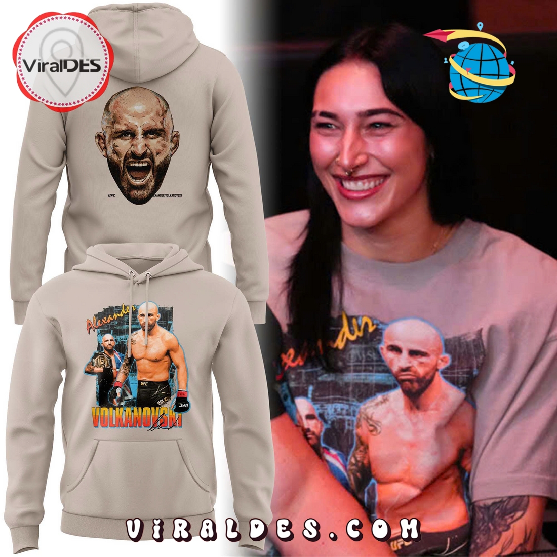 Alexander Volkanovski World Featherweight Champions Hoodie Alexander Volkanovski World Featherweight Champions Hoodie