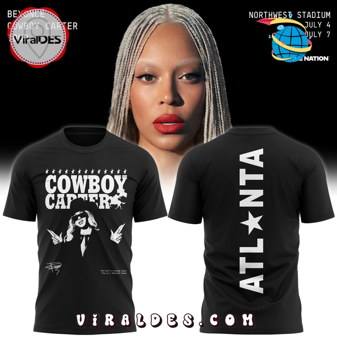 Beyonce x Atlanta Falcons Tour 2025 Hoodie, Cap Beyonce x Atlanta Falcons Tour 2025 Hoodie, Cap