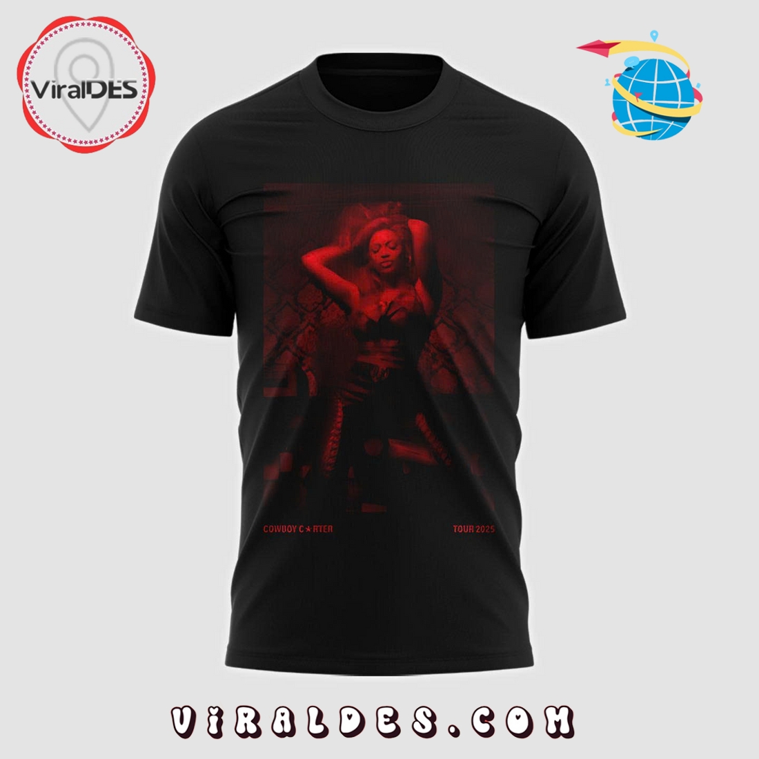Beyonce x Atlanta Tour 2025 Black Shirt Beyonce x Atlanta Tour 2025 Black Shirt