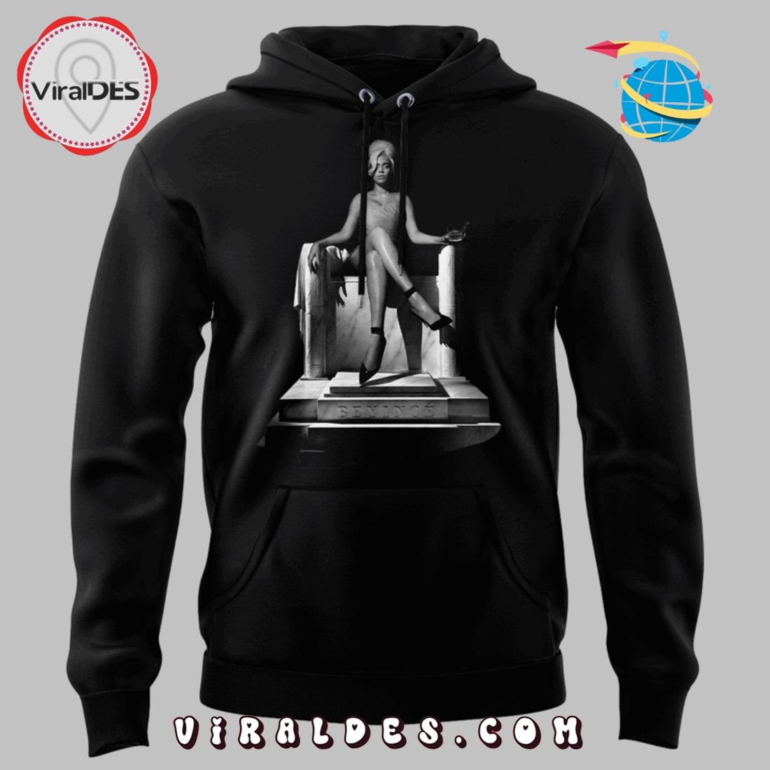Beyonce x Washington DC Black Hoodie, Long Pants Beyonce x Washington DC Black Hoodie, Long Pants