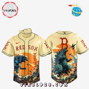 Boston Red Sox 2025 Godzilla Limited Edition Jersey
