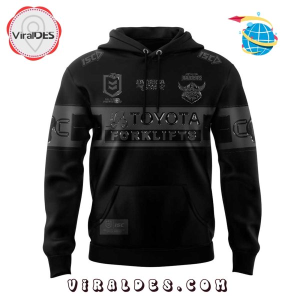Canberra Raiders Back In Black Limited Edition Hoodie