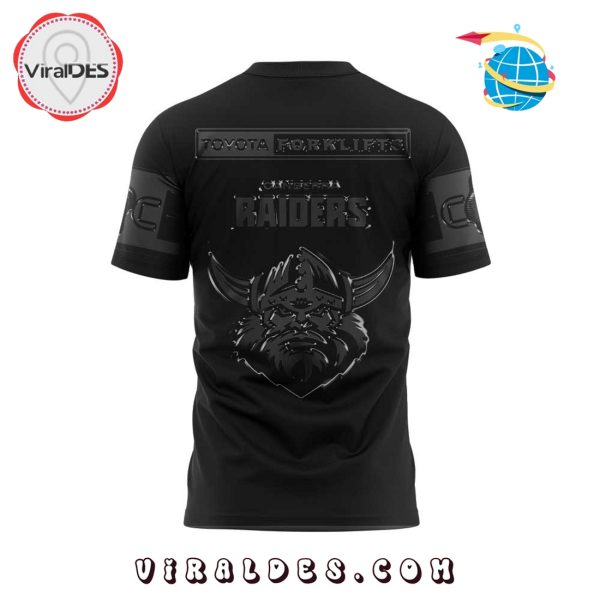 Canberra Raiders Back In Black Limited Edition Hoodie