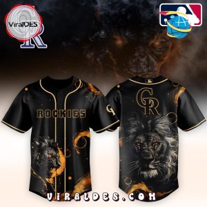 Colorado Rockies x Lion Baseball Jersey 2025 Colorado Rockies x Lion Baseball Jersey 2025