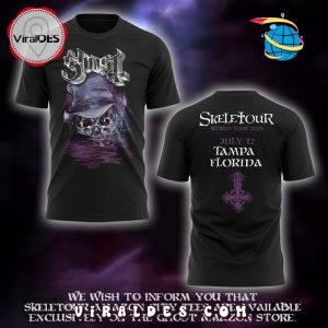 The Band Ghost The SKELETOUR At Tampa Hoodie 2025