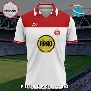 Fortuna Düsseldorf 1982-1983 Home Kit Retro Polo