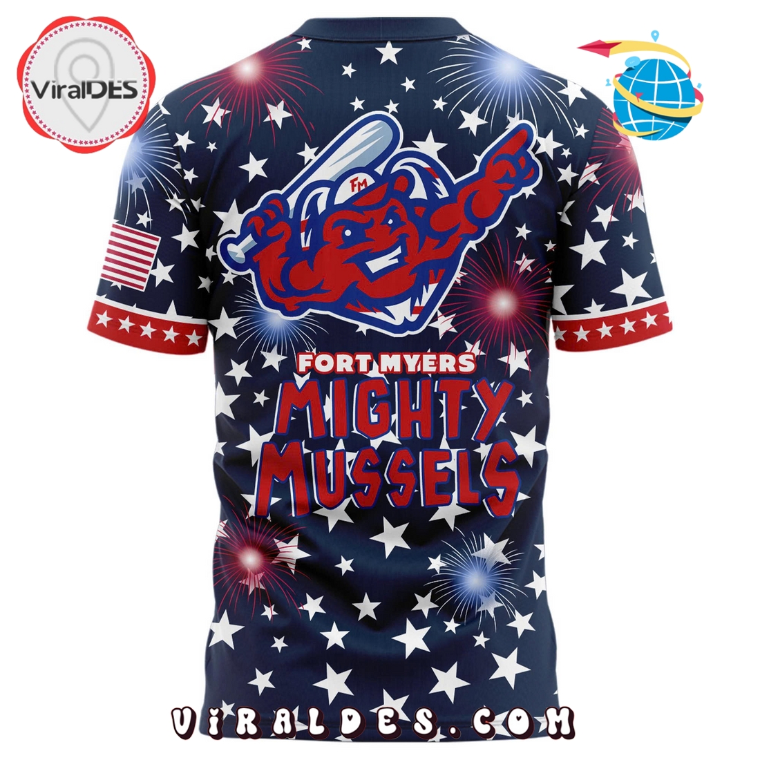 Fort Myers Mighty Mussels Independence Day 2025 Shirt Fort Myers Mighty Mussels Independence Day 2025 Shirt