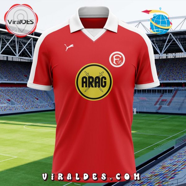 Fortuna Düsseldorf 1979-80 Home Kit Retro Polo