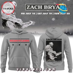 2025 Zach Bryan Meadowlands Grey Hoodie, Long Pants
