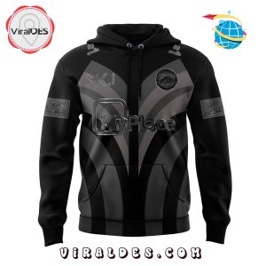 Penrith Panthers Back In Black Old Logo Hoodie And Pants