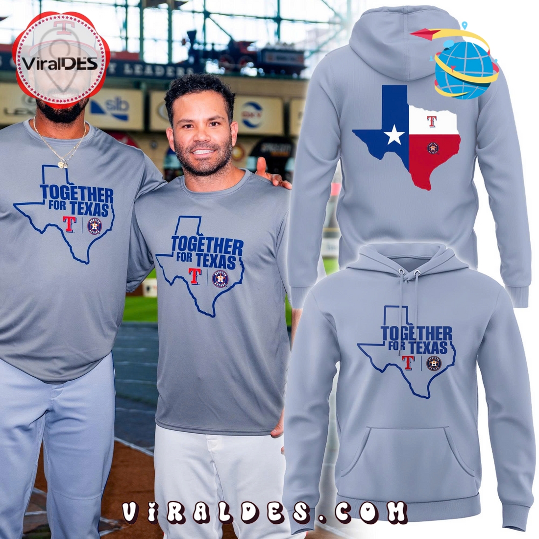 Houston Astros Together For Texas 2025 Hoodie, Long Pants Houston Astros Together For Texas 2025 Hoodie, Long Pants