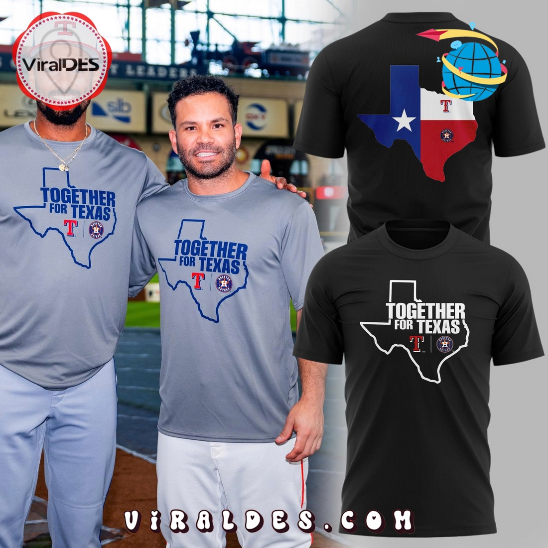Houston Astros Together For Texas Black Shirt Houston Astros Together For Texas Black Shirt