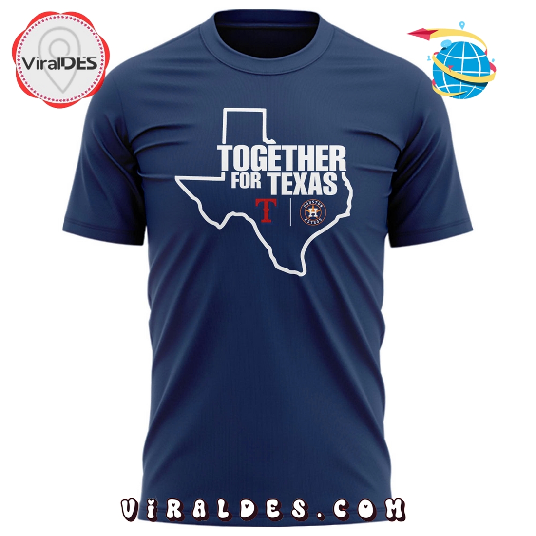 Houston Astros Together For Texas Blue Hoodie 2025 Houston Astros Together For Texas Blue Hoodie 2025