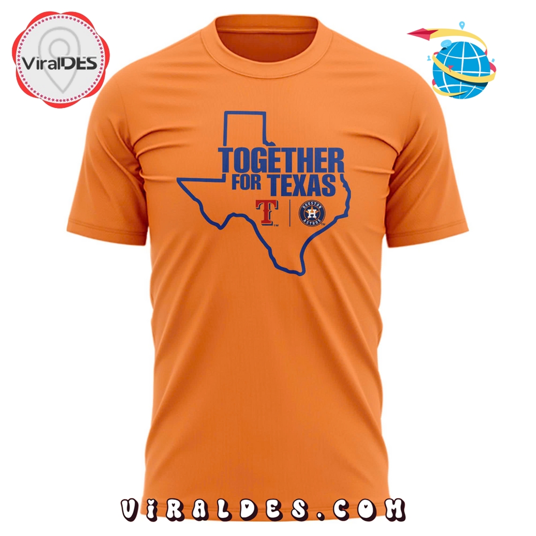 Houston Astros Together For Texas Orange Hoodie 2025 Houston Astros Together For Texas Orange Hoodie 2025