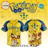Milwaukee Brewers MLB Pokémon GO Night Baseball Jersey Milwaukee Brewers MLB Pokémon GO Night Baseball Jersey
