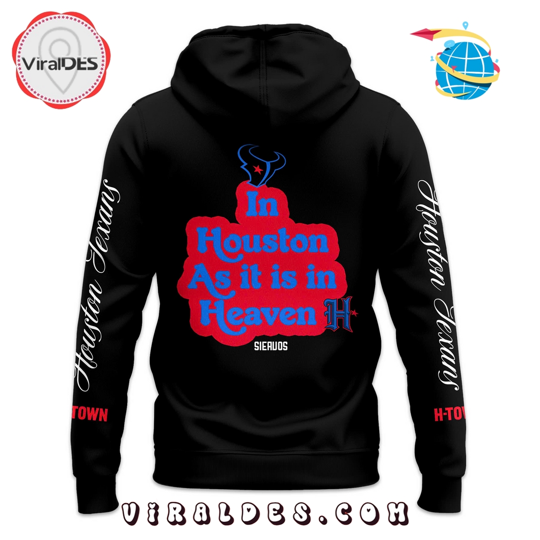 Houston Texans x Lecrae Rapper Black Hoodie, Long Pants Houston Texans x Lecrae Rapper Black Hoodie, Long Pants
