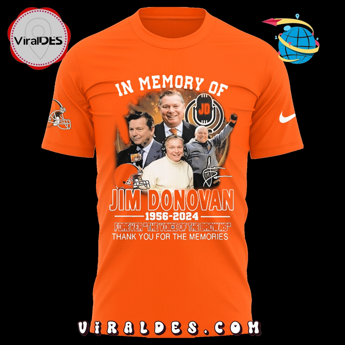 In Memory Of Jim Donovan 1956 – 2024 Orange Hoodie, Long Pants In Memory Of Jim Donovan 1956 – 2024 Orange Hoodie, Long Pants