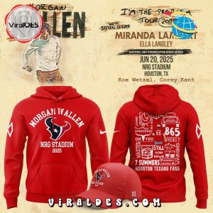 Morgan Wallen x Houston Texans 2025 Hoodie, Cap Morgan Wallen x Houston Texans 2025 Hoodie, Cap