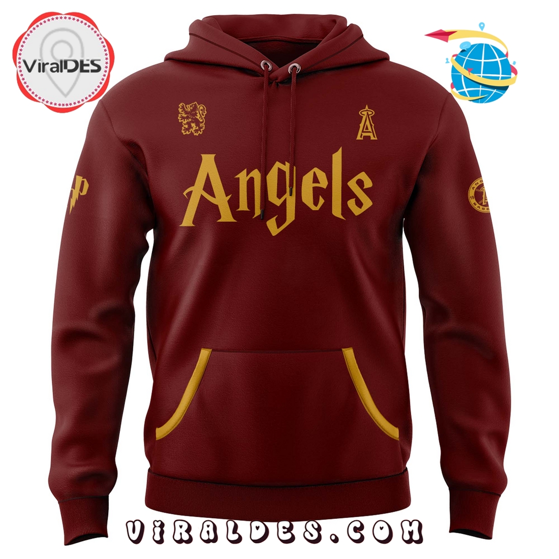 LA Angels Harry Potter Night Special Edition Hoodie LA Angels Harry Potter Night Special Edition Hoodie