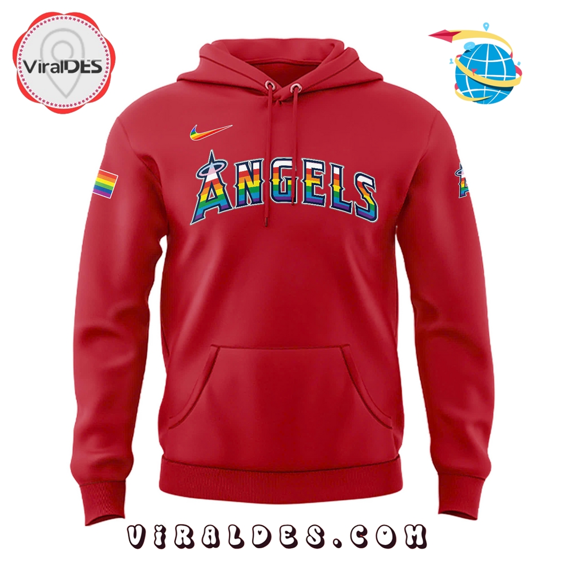 LA Angels Pride Night Special Edition Hoodie 2025 LA Angels Pride Night Special Edition Hoodie 2025