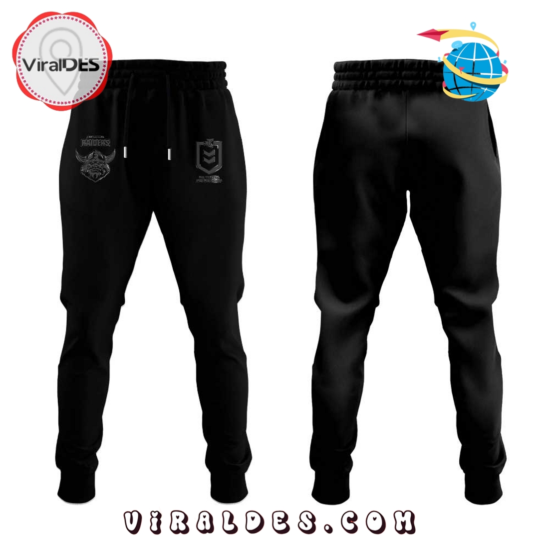 Limited Edition Canberra Raiders Back In Black Hoodie And Pants Limited Edition Canberra Raiders Back In Black Hoodie And Pants