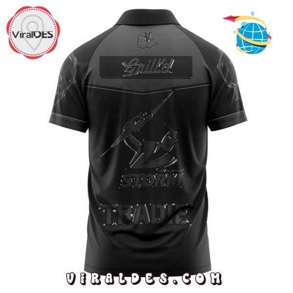 Limited Edition Melbourne Storm Back In Black Polo