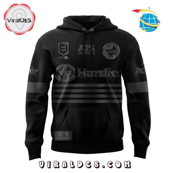 Limited Edition Parramatta Eels Back In Black Hoodie And Pants