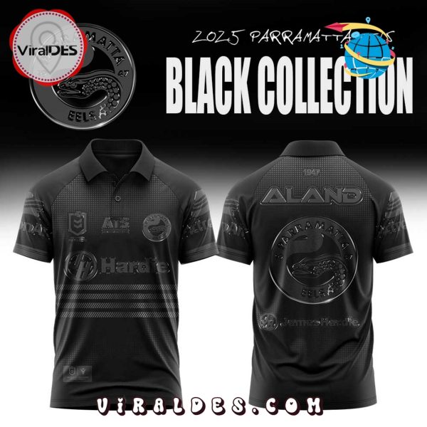 Limited Edition Parramatta Eels Back In Black Polo