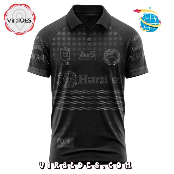 Limited Edition Parramatta Eels Back In Black Polo