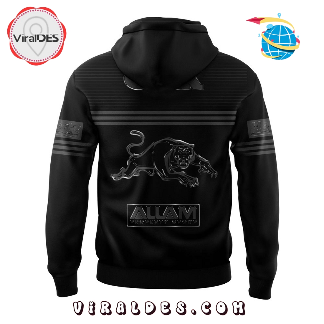 Limited Edition Penrith Panthers Back In Black Hoodie And Pants Limited Edition Penrith Panthers Back In Black Hoodie And Pants