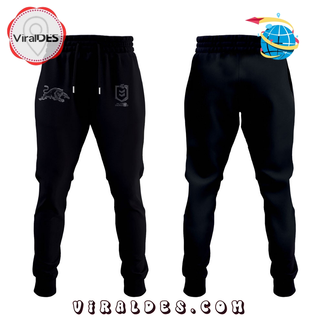 Limited Edition Penrith Panthers Back In Black Hoodie And Pants Limited Edition Penrith Panthers Back In Black Hoodie And Pants